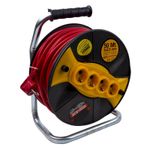 Casa si Gradina - Electrice - Accesorii electrice - Prelungitoare, triple, fise - Prelungitor pe rola cu tambur 50M 3X2.5 - Infinity.ro