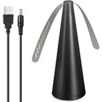 Electronice si Electrocasnice - Climatizare si sisteme de incalzire - Aparate racire aer - Ventilatoare - Ventilator Exterior, Flippy, Repelent pentru Muste/Tantari, Cablu USB, Slot Baterii, 9 x 9 x 20 cm, Negru - Infinity.ro