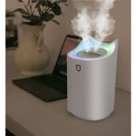 Electronice si Electrocasnice - Climatizare si sisteme de incalzire - Aparate filtrare aer - Umidificatoare - Umidificator cu duza dubla, Flippy, de capacitate mare 3L, alb - Infinity.ro