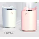 Electronice si Electrocasnice - Climatizare si sisteme de incalzire - Aparate filtrare aer - Umidificatoare - Umidificator cu duza dubla, Flippy, de capacitate mare 3L, alb - Infinity.ro