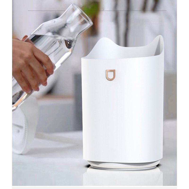 Electronice si Electrocasnice - Climatizare si sisteme de incalzire - Aparate filtrare aer - Umidificatoare - Umidificator cu duza dubla, Flippy, de capacitate mare 3L, alb - Infinity.ro
