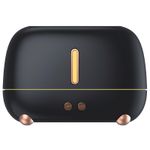 Electronice si Electrocasnice - Climatizare si sisteme de incalzire - Aparate filtrare aer - Umidificatoare - Umidificator de tip flacara, Flippy, cu aromaterapie, 7 culori, 250 ml, negru - Infinity.ro