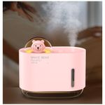 Electronice si Electrocasnice - Climatizare si sisteme de incalzire - Aparate filtrare aer - Umidificatoare - Umidificator Urs Spatial, Flippy, 300 ml, roz - Infinity.ro