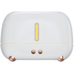 Electronice si Electrocasnice - Climatizare si sisteme de incalzire - Aparate filtrare aer - Umidificatoare - Umidificator de tip flacara, Flippy, cu aromaterapie, 7 culori, 250 ml, alb - Infinity.ro