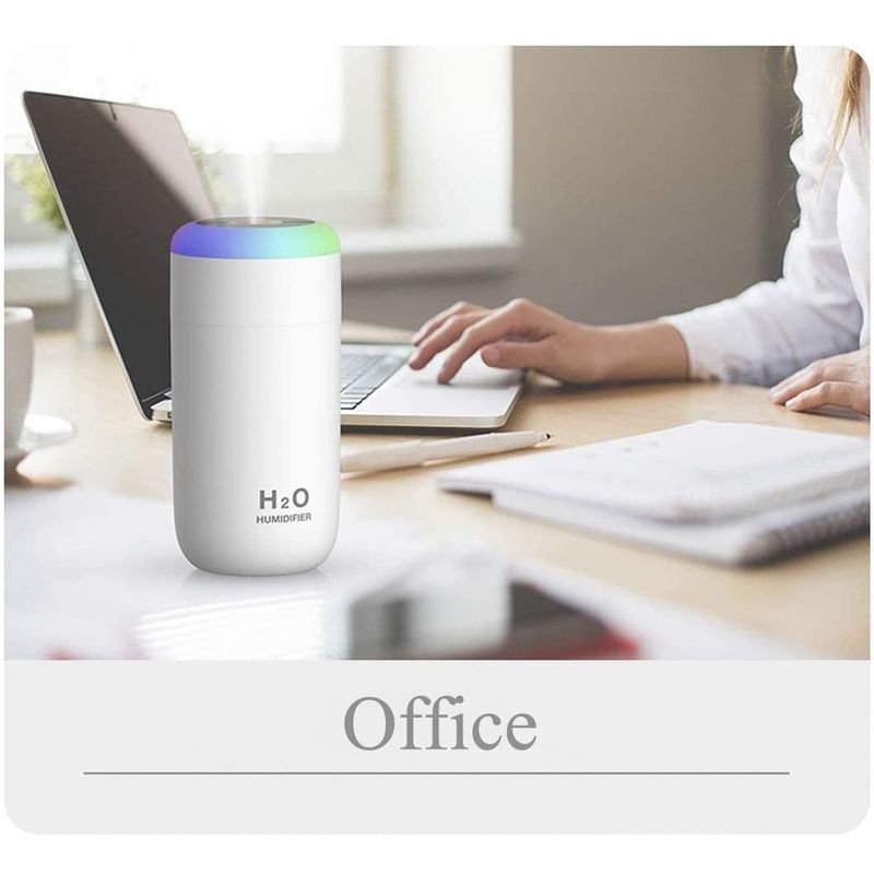 Electronice si Electrocasnice - Climatizare si sisteme de incalzire - Aparate filtrare aer - Umidificatoare - Umidificator, H2O, cu difuzor de aroma, Culori random - Infinity.ro