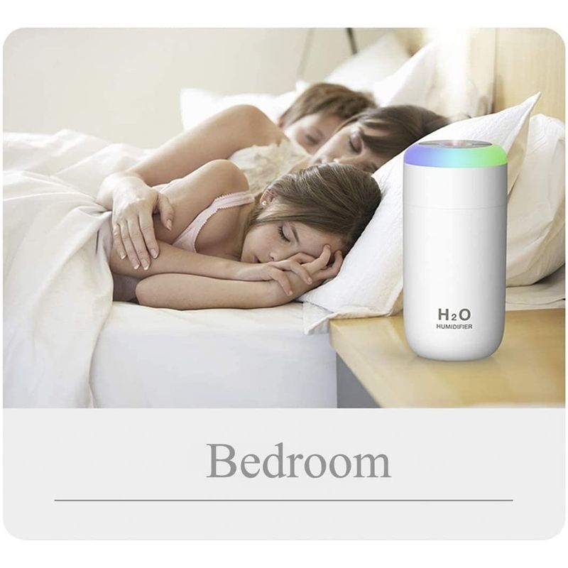 Electronice si Electrocasnice - Climatizare si sisteme de incalzire - Aparate filtrare aer - Umidificatoare - Umidificator, H2O, cu difuzor de aroma, Culori random - Infinity.ro