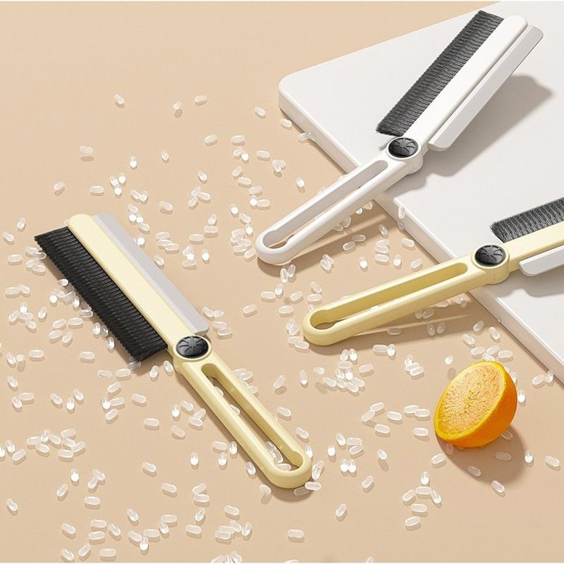 Market - Curatenie si intretinere casa - Produse menaj - Maturi si farase - Perie Multifunctionala si Stergator, Flippy, Pentru Spatii Greu Accesibile, 24.7 x 4.5 cm, Alb - Infinity.ro