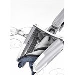 Market - Curatenie si intretinere casa - Produse menaj - Maturi si farase - Set Mop Plat + Galeata, Flippy, cu Sistem de Stoargere, Lungime Telescopica 140 cm, Argintiu/Galben - Infinity.ro