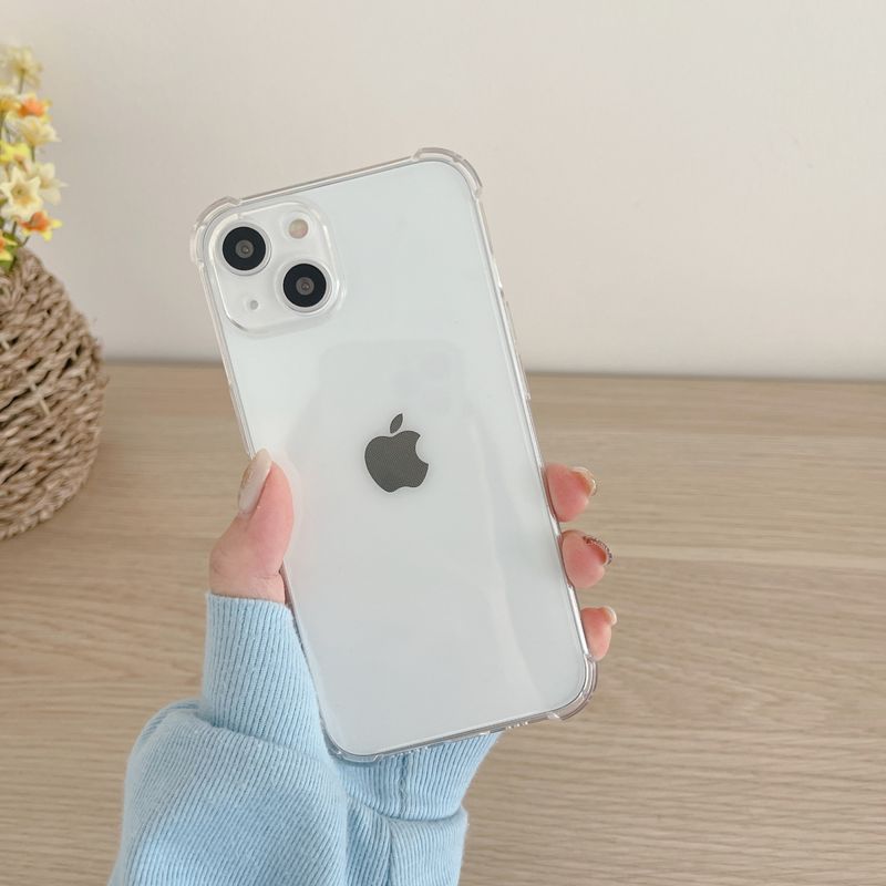 Laptop, Telefoane si Tablete - Telefoane mobile si accesorii - Accesorii Telefoane - Huse telefoane - Husa de protectie Flippy compatibila cu Apple iPhone 13 Tpu Antisoc 1.5 mm Transparent - Infinity.ro