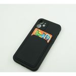 Laptop, Telefoane si Tablete - Telefoane mobile si accesorii - Accesorii Telefoane - Huse telefoane - Husa protectie Flippy cu suport card compatibila cu Apple iPhone 12 Negru - Infinity.ro