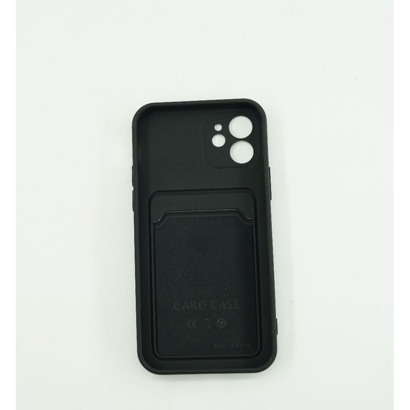 Laptop, Telefoane si Tablete - Telefoane mobile si accesorii - Accesorii Telefoane - Huse telefoane - Husa protectie Flippy cu suport card compatibila cu Apple iPhone 12 Negru - Infinity.ro