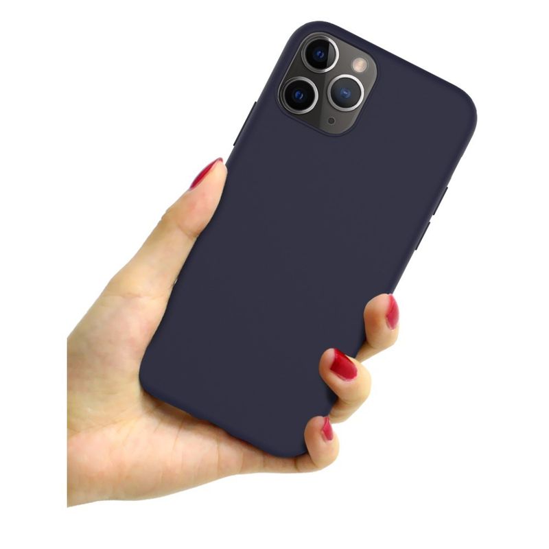 Laptop, Telefoane si Tablete - Telefoane mobile si accesorii - Accesorii Telefoane - Huse telefoane - Husa protectie Flippy compatibila cu Samsung A03s Matte Tpu Albastru Inchis Mat - Infinity.ro