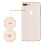 Laptop, Telefoane si Tablete - Telefoane mobile si accesorii - Accesorii Telefoane - Huse telefoane - Husa de protectie Flippy® pentru Apple iPhone 7 Plus Full Tpu 360 V2 Transparent - Infinity.ro