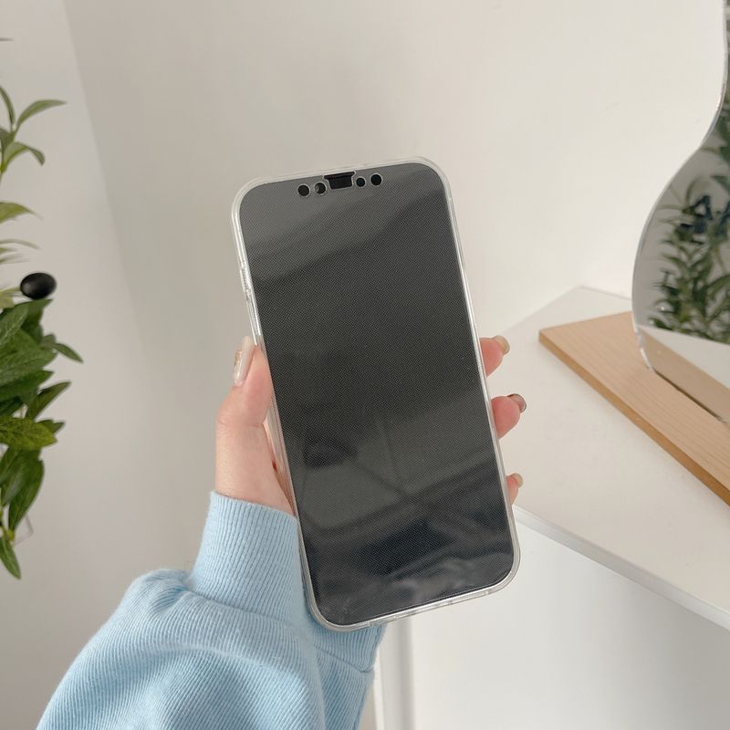 Laptop, Telefoane si Tablete - Telefoane mobile si accesorii - Accesorii Telefoane - Huse telefoane - Husa de protectie Flippy compatibila cu Apple iPhone 13 Pro Full Tpu 360 Transparent - Infinity.ro