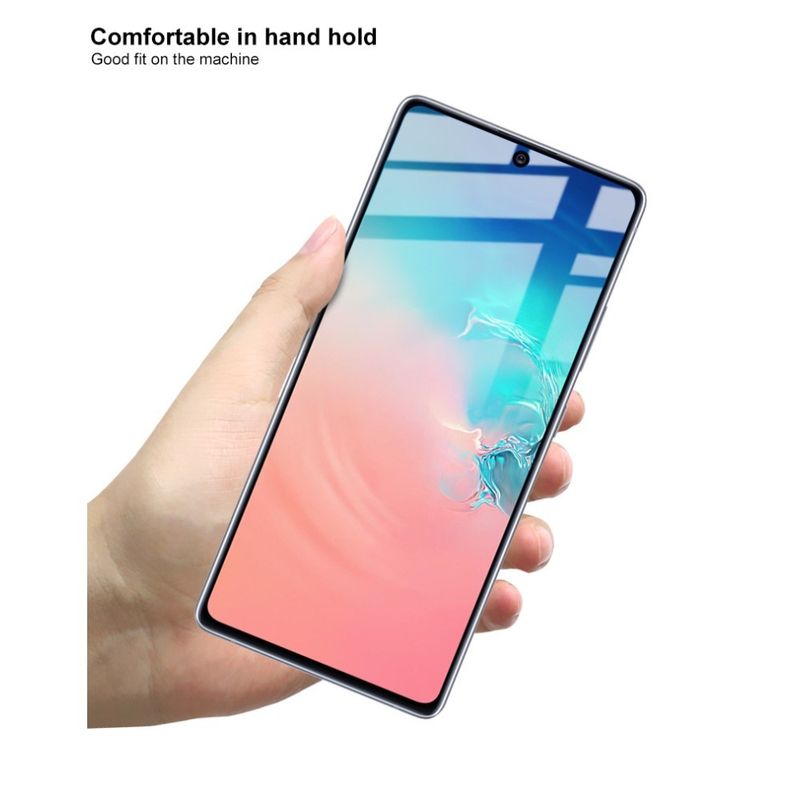 Laptop, Telefoane si Tablete - Telefoane mobile si accesorii - Accesorii Telefoane - Folii protectie telefoane - Folie Sticla Flippy® pentru Samsung S10 Lite 111D Negru - Infinity.ro