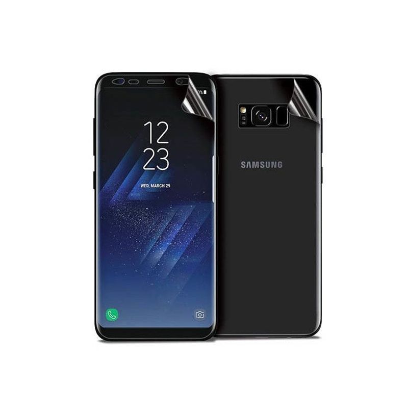 Laptop, Telefoane si Tablete - Telefoane mobile si accesorii - Accesorii Telefoane - Folii protectie telefoane - Folie Plastic Samsung Galaxy S9 Plus Fata-Spate Transparent - Infinity.ro