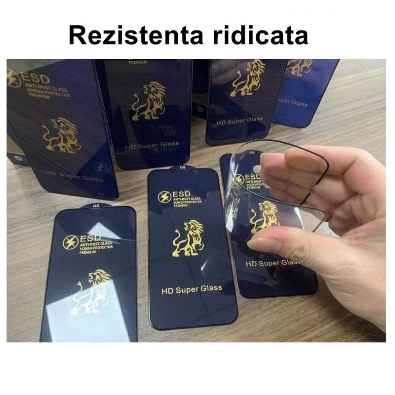 Laptop, Telefoane si Tablete - Telefoane mobile si accesorii - Accesorii Telefoane - Folii protectie telefoane - Folie Sticla securizata electrostatica Flippy pentru Xiaomi Redmi 12C , Sticla ESD, Top Glass, Anti-static, Negru - Infinity.ro