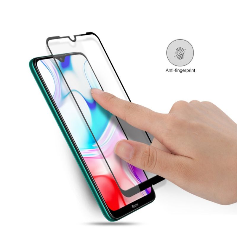 Laptop, Telefoane si Tablete - Telefoane mobile si accesorii - Accesorii Telefoane - Folii protectie telefoane - Folie Sticla Flippy® compatibila cu Xiaomi Redmi 8 111D Negru - Infinity.ro