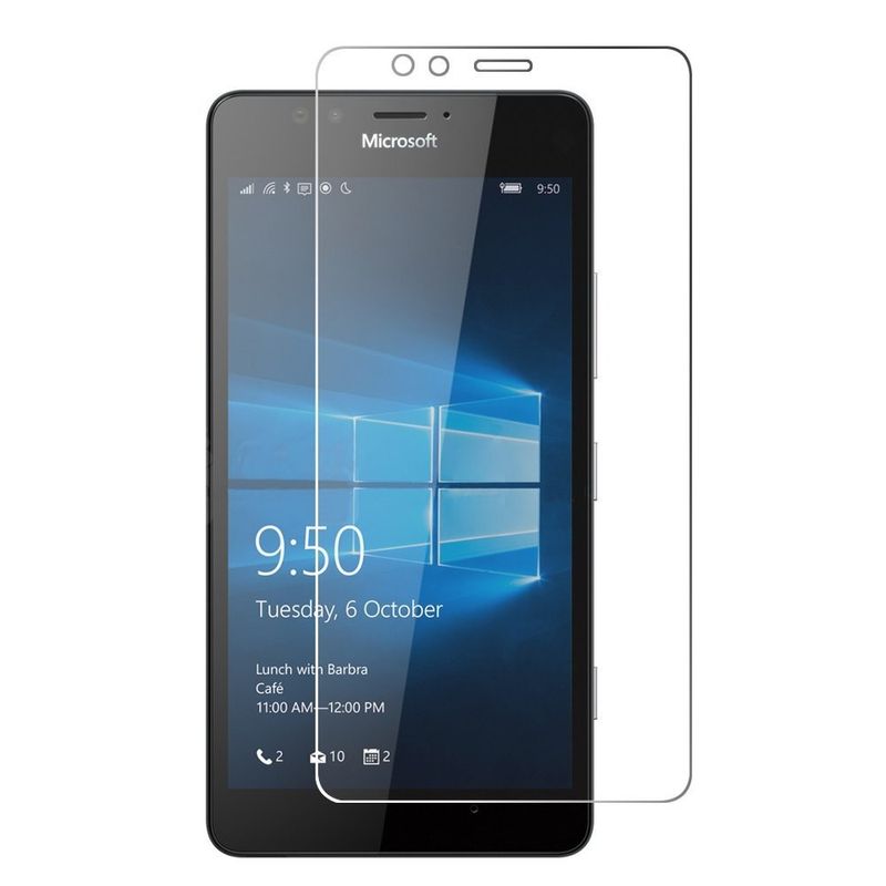 Laptop, Telefoane si Tablete - Telefoane mobile si accesorii - Accesorii Telefoane - Folii protectie telefoane - Folie Sticla Securizata Flippy, 9H, Transparenta HD, pentru Microsoft 950 XL Transparent - Infinity.ro