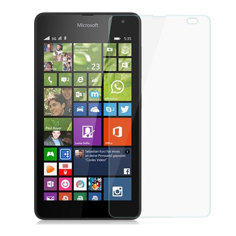 Laptop, Telefoane si Tablete - Telefoane mobile si accesorii - Accesorii Telefoane - Folii protectie telefoane - Folie Sticla Securizata Flippy, 9H, Transparenta HD, pentru Microsoft 535 Transparent - Infinity.ro