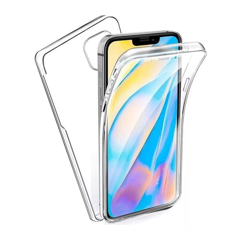 Laptop, Telefoane si Tablete - Telefoane mobile si accesorii - Accesorii Telefoane - Huse telefoane - Husa de protectie Flippy® pentru Samsung Galaxy A50, Full Tpu 360, Transparent - Infinity.ro