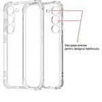 Laptop, Telefoane si Tablete - Telefoane mobile si accesorii - Accesorii Telefoane - Huse telefoane - Husa de protectie Flippy, Airbag Shock Absorption, TPU, pentru Samsung Galaxy S21 FE 5G , Transparent - Infinity.ro