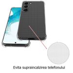Laptop, Telefoane si Tablete - Telefoane mobile si accesorii - Accesorii Telefoane - Huse telefoane - Husa de protectie Flippy, Airbag Shock Absorption, TPU, pentru Samsung Galaxy S21 FE 5G , Transparent - Infinity.ro