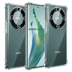 Husa de Protectie, Flippy, Compatibila cu Honor 70, TPU Antisoc, Protectie Colturi, 1.5 mm Transparent