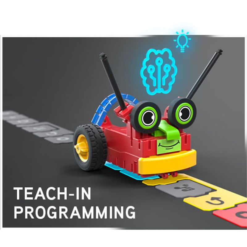 Jucarii, Copii si Bebe - Jucarii si jocuri - Seturi de constructie si cuburi - Seturi de constructie - Kit STEM Introducere in programarea robotilor, Fischertechnik - Infinity.ro
