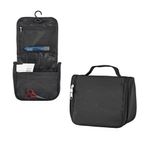 Ingrijire personala si Cosmetice - Machiaj - Portfarduri si genti cosmetice - Geanta cosmetica din microfibra cu mai multe buzunare, carlig si fermoar - Infinity.ro