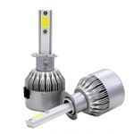 Auto si Moto - Electrice auto - Iluminare si semnalizare - Becuri auto - Kit 2 becuri halogen LED auto H7 36 W 3800 lumeni 6000 K C6 12-24 V - Infinity.ro