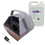 Casa si Gradina - Decoratiuni - Decoratiuni petrecere - Artificii si confetti - Set masina de baloane, lichid baloane 5 l  si masina de fum ,lichid fum 4.5 l - Infinity.ro