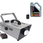 Casa si Gradina - Decoratiuni - Decoratiuni petrecere - Artificii si confetti - Set masina de fum profesionala  si lichid 4.5 l,  telecomanda, 2000 KV - Infinity.ro