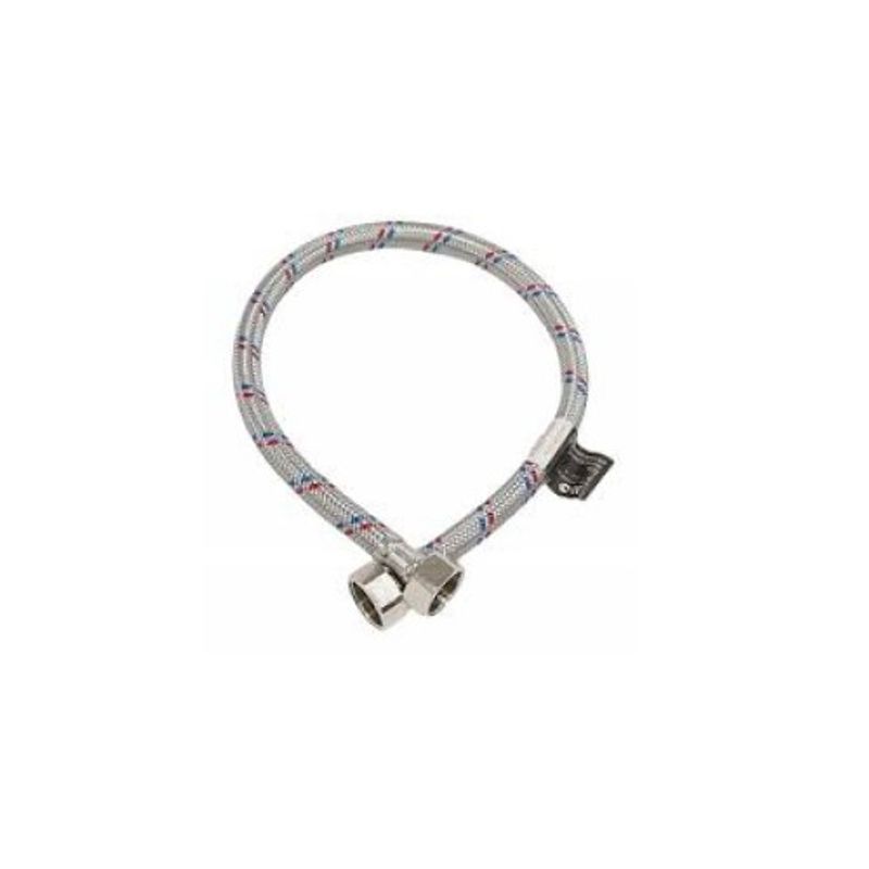 Casa si Gradina - Sanitare - Instalatii hidro - Fitinguri - Racord flexibil,Melscher, 1/2 - 3/8,50Cm,inox,cromat - Infinity.ro