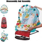 Jucarii, Copii si Bebe - Jucarii si jocuri - Jucarii de exterior - Balansoare copii - Scaun balansoar Relax si Saltea de Joaca 2-în-1 - Infinity.ro