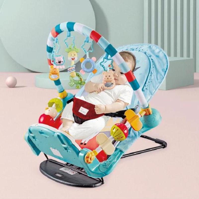 Jucarii, Copii si Bebe - Jucarii si jocuri - Jucarii de exterior - Balansoare copii - Scaun balansoar Relax si Saltea de Joaca 2-în-1 - Infinity.ro