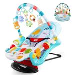 Jucarii, Copii si Bebe - Jucarii si jocuri - Jucarii de exterior - Balansoare copii - Scaun balansoar Relax si Saltea de Joaca 2-în-1 - Infinity.ro