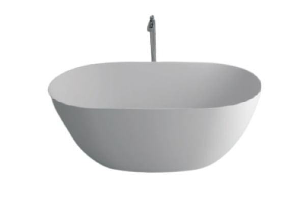 Cada freestanding Toronto, compozit mineral, fara preaplin cu ventil click-clack 160*74*60