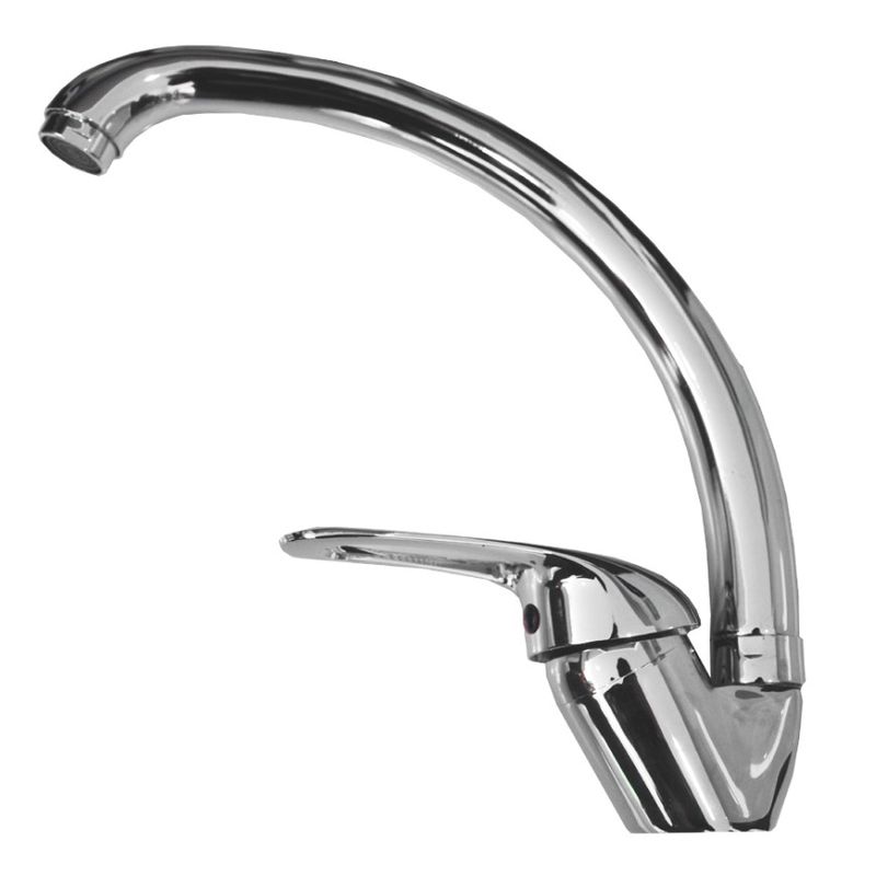 Casa si Gradina - Sanitare - Chiuveta bucatarie si accesorii - Chiuvete bucatarie - Set chiuveta masca,inox anticalcar,cuva stanga,Raulconstruct,80x50 cm,baterie lebada cu sifon de scurgere - Infinity.ro