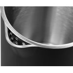 Electronice si Electrocasnice - Electrocasnice bucatarie - Preparare bauturi - Fierbatoare de apa - Fierbator electric ECG RK 1799 Smart Black, 1.7 litri, 2200 W, pereti dubli, panou tactil, functii presetate, negru - Infinity.ro