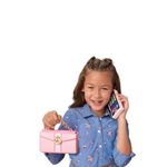 Jucarii, Copii si Bebe - Jucarii si jocuri - Jucarii de rol - Frumusete, bijuterii si accesorii fetite - Set geanta + telefon mobil Princess Disney 21.6 x 20.3 x 3.2 cm Roz - Infinity.ro