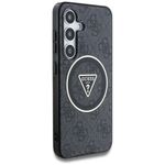 Laptop, Telefoane si Tablete - Telefoane mobile si accesorii - Accesorii Telefoane - Huse telefoane - Husa pentru Samsung Galaxy S25 Plus - Guess IML Metal Glitter 4G Circle Triangle MagSafe (GUHMS25MHG4PRTGK) - Negru - Infinity.ro