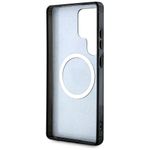 Laptop, Telefoane si Tablete - Telefoane mobile si accesorii - Accesorii Telefoane - Huse telefoane - Husa pentru Samsung Galaxy S25 Ultra - Guess IML Metal Glitter 4G Circle Triangle MagSafe (GUHMS25LHG4PRTGK) - Negru - Infinity.ro