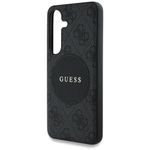 Laptop, Telefoane si Tablete - Telefoane mobile si accesorii - Accesorii Telefoane - Huse telefoane - Husa pentru Samsung Galaxy S25 Plus - Guess 4G Circle Classic Logo MagSafe (GUHMS25MP4PGRSGK) - Negru - Infinity.ro