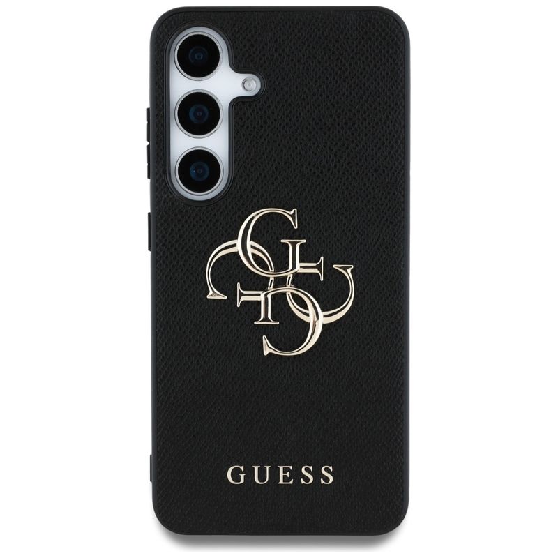 Laptop, Telefoane si Tablete - Telefoane mobile si accesorii - Accesorii Telefoane - Huse telefoane - Husa pentru Samsung Galaxy S25 - Guess Hardcase 4G Grained Big and Classic Logo (GUHCS25SPGT4MBK) - Negru - Infinity.ro