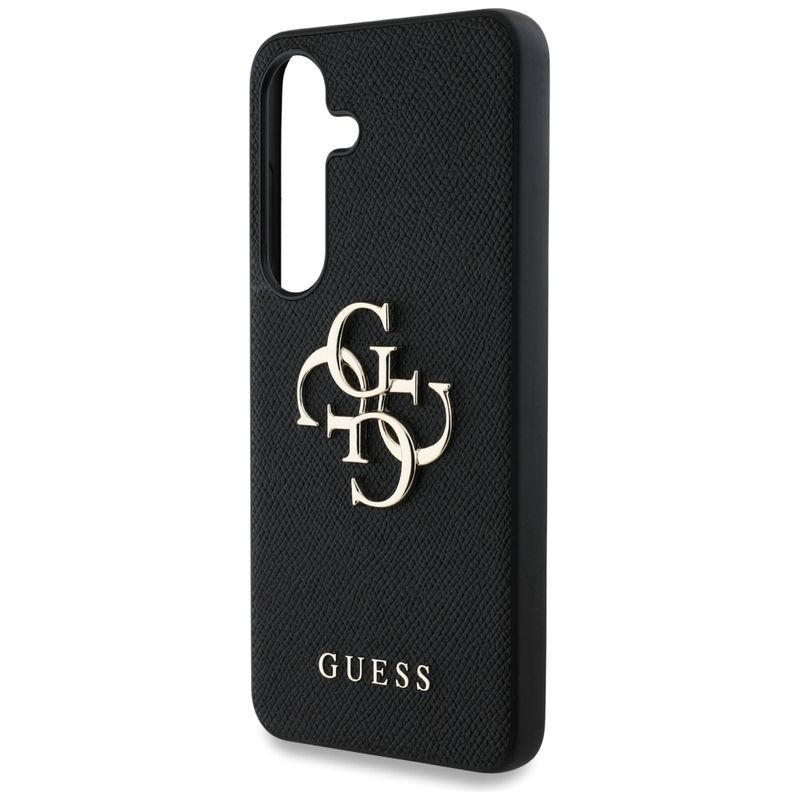 Laptop, Telefoane si Tablete - Telefoane mobile si accesorii - Accesorii Telefoane - Huse telefoane - Husa pentru Samsung Galaxy S25 - Guess Hardcase 4G Grained Big and Classic Logo (GUHCS25SPGT4MBK) - Negru - Infinity.ro