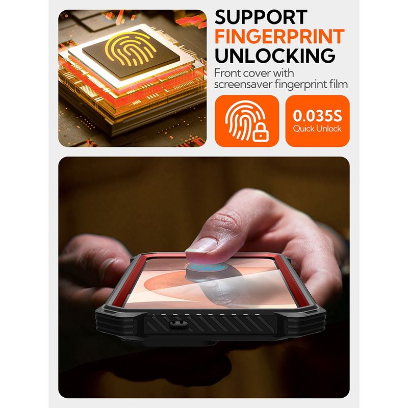 Laptop, Telefoane si Tablete - Telefoane mobile si accesorii - Accesorii Telefoane - Huse telefoane - Husa pentru Samsung Galaxy S25 Plus + Folie - I-Blason Armorbox - Ruddy - Infinity.ro