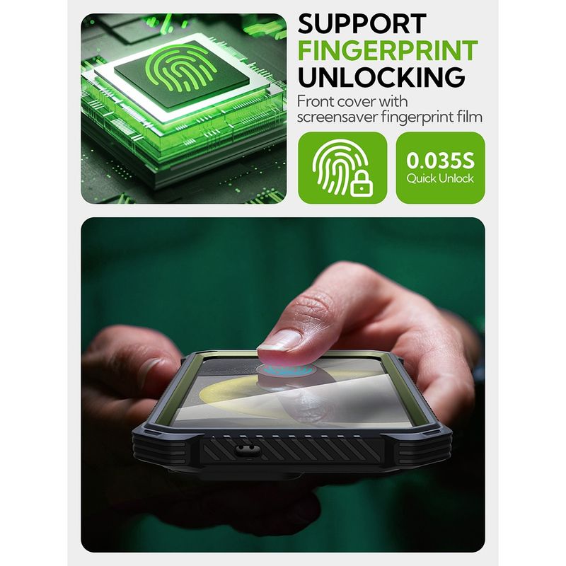 Laptop, Telefoane si Tablete - Telefoane mobile si accesorii - Accesorii Telefoane - Huse telefoane - Husa pentru Samsung Galaxy S25 Plus + Folie - I-Blason Armorbox - Guldan - Infinity.ro