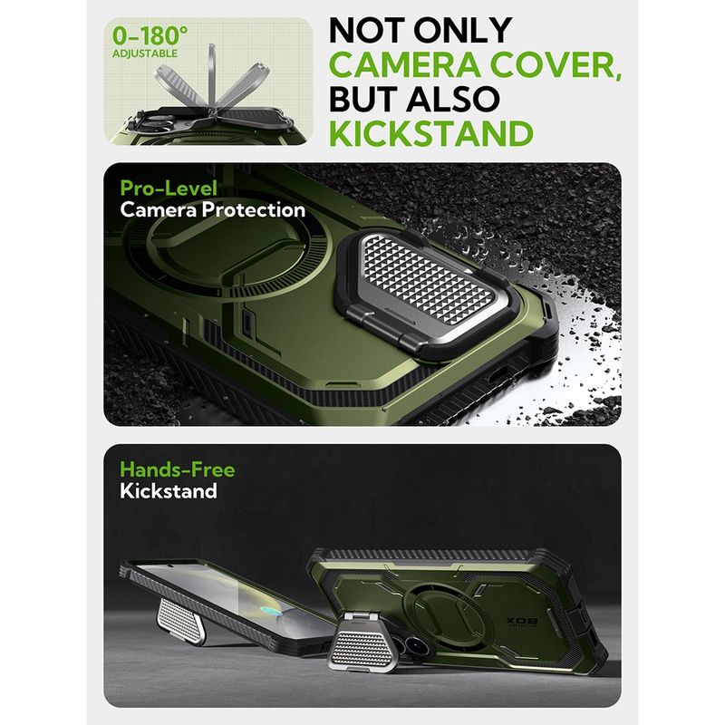 Laptop, Telefoane si Tablete - Telefoane mobile si accesorii - Accesorii Telefoane - Huse telefoane - Husa pentru Samsung Galaxy S25 Plus + Folie - I-Blason Armorbox - Guldan - Infinity.ro