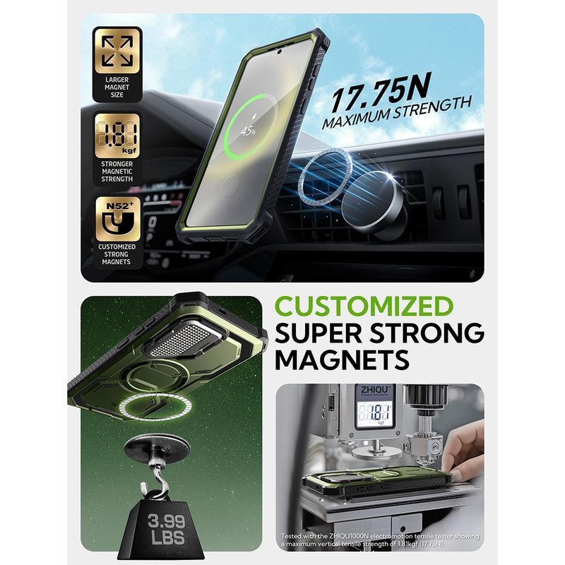 Laptop, Telefoane si Tablete - Telefoane mobile si accesorii - Accesorii Telefoane - Huse telefoane - Husa pentru Samsung Galaxy S25 Plus + Folie - I-Blason Armorbox - Guldan - Infinity.ro